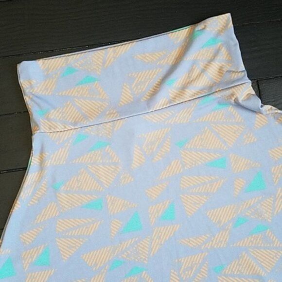 š¼LularoeĀ Azureāaztecāprintāskirt - Picture 3 of 8